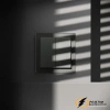 Перекрестный двухклавишный выключатель Voltum S70 титан VLS020505