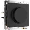Диммер Triac, LED 5-170Вт, 510Вт Werkel черный матовый