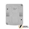 Розетка накладная с прозрачной крышкой ip54 16а 250в AtlasDesign Profi белая