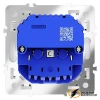 Розетка с USB зарядкой 2 порта, А 3,2 mA Voltum S70 белая матовая VLS040401