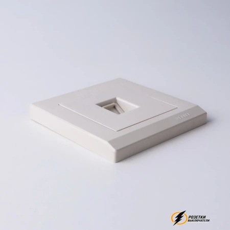 Телефонная розетка rj11 Werkel слоновая кость