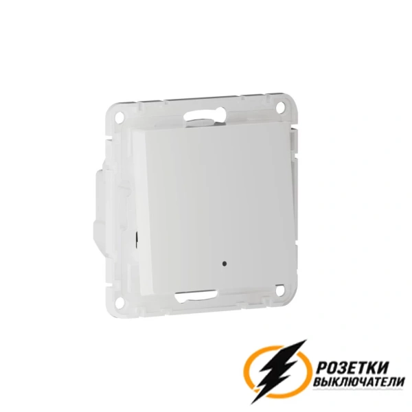 Умный Zigbee Sber выключатель одноклавишный AtlasDesign белый