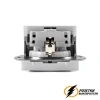 Розетка с USB зарядкой 2 порта А+A 2,4 mA AtlasDesign белая