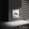 Аудио розетка Voltum S70 сталь VLS060304