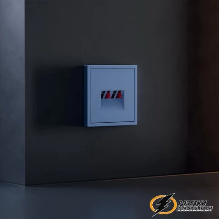 Накладка аудио розетки Voltum S70 деним VLS001514