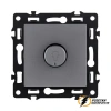 Диммер поворотнй LED 5-150Вт, 5-500Вт Brionilux G серый матовый