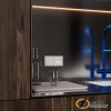 Накладка выключателя одноклавишного Voltum S70 серая VLS000115