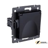 Розетка с крышкой ip41 16а 250в Kollinger Aspekt черная