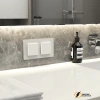 Рамка стеклянная 2 местная Werkel Senso белый soft-touch