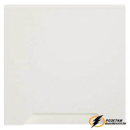 Накладка розетки с крышкой IP40 Voltum S70 хлопок VLS000812
