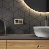 Розетка с крышкой ip40 16а 250в Werkel графит матовая