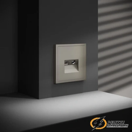 Розетка тв и интернет Voltum S70 шелк VLS060703