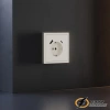 Накладка розетки зарядки тип А+C Voltum S70 хлопок VLS001012