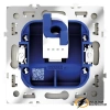 Розетка компьютерная rj45 rj45 cat 6 Voltum S70 сталь VLS060104