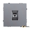 Розетка компьютерная rj45 cat 6 Kollinger Eclipse серая