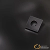 Накладка розетки со шторками Voltum S70 Metal антрацит VLSM000711