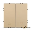 Выключатель жалюзи Kollinger Eclipse золото