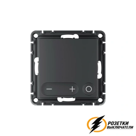 Программируемый терморегулятор Zigbee Sber AtlasDesign карбон