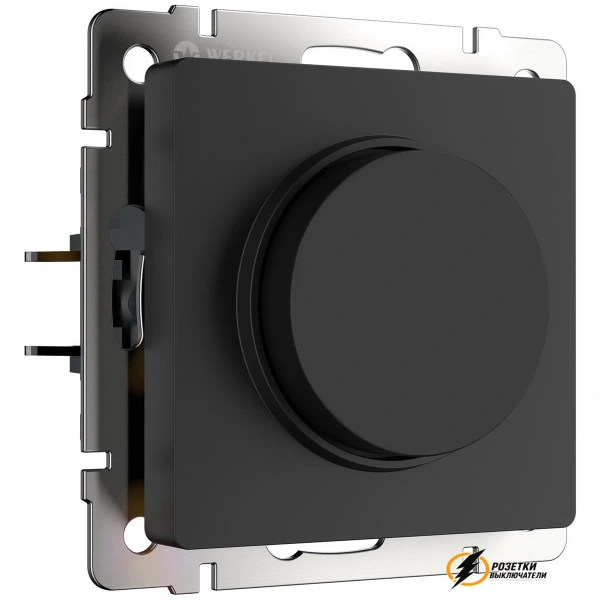 Диммер Triac, LED 5-170Вт, 510Вт Werkel черный матовый