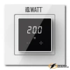 IQ Watt терморегулятор электронный белый - черный дисплей