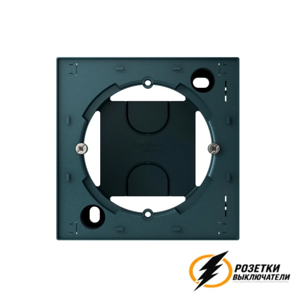 Коробка для накладного монтажа AtlasDesign изумруд