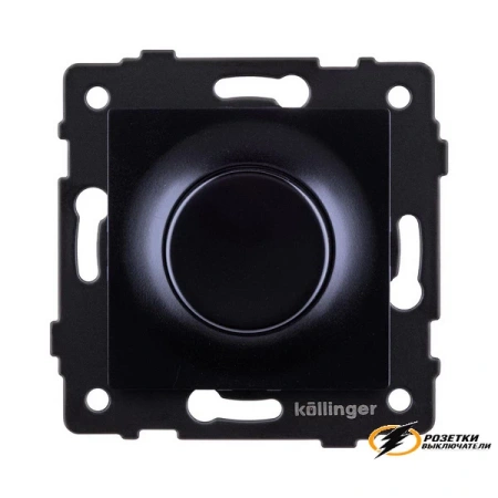 Диммер поворотный LED 5-200Вт Kollinger Aspekt черный