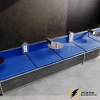 Рамка 3 местная Voltum S70 белая глянцевая VLS100300