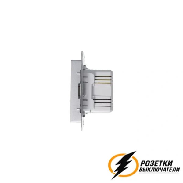 Зарядка USB 2 порта А+A 2,1 mA AtlasDesign жемчуг