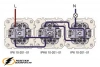 Перекрестный одноклавишный выключатель Liregus Epsilon-Retro белый