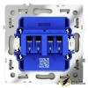 Аудио розетка Voltum S70 сталь VLS060304
