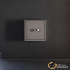Накладка телевизионной розетки Voltum S70 капучино VLS001613
