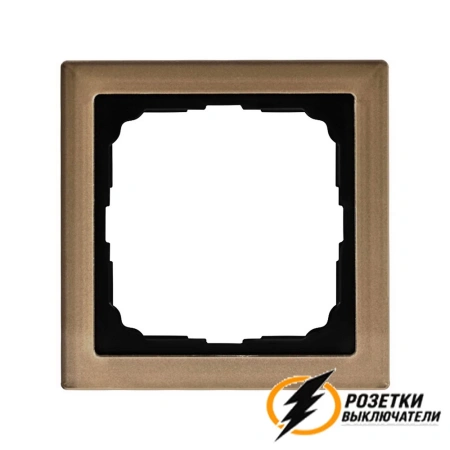Рамка стекло 1 местная ArtGallery Pure шампань