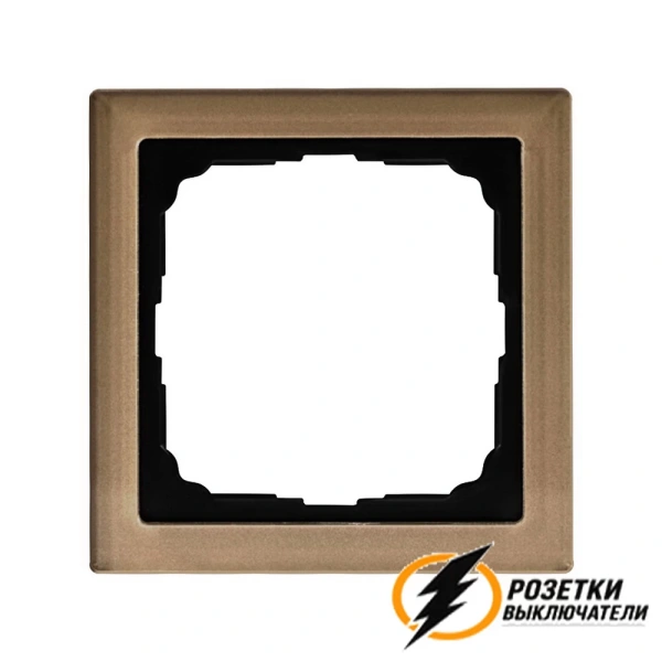 Рамка стекло 1 местная ArtGallery Pure шампань