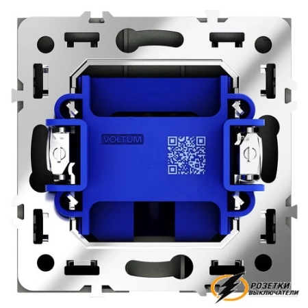 Вывод под кабель Voltum S70 титан VLS080205