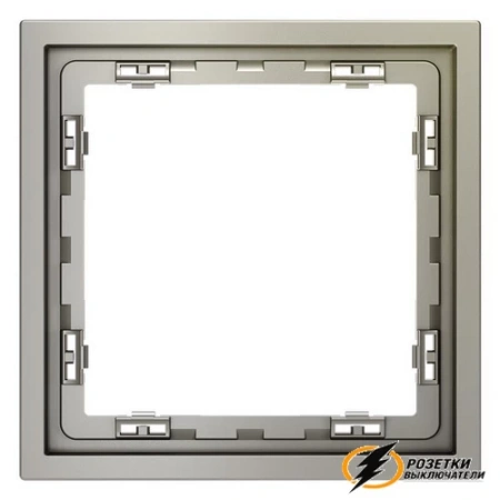 Рамка 1 местная Voltum S70 шелк VLS100103