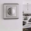 Диммер Triac, LED 5-170Вт, 510Вт Werkel серебряный
