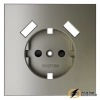 Накладка розетки зарядки тип А+А Voltum S70 шелк VLS000903