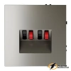 Аудио розетка Voltum S70 шелк VLS060303
