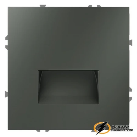 Подсветка ступенек Voltum S70 титан. VLS070605