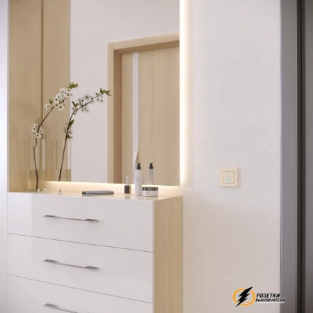 Рамка металлическая 1 местная Werkel Platinum шампань