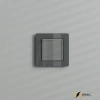 Розетка с крышкой ip40 16а 250в Werkel графит акрил