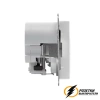 Розетка с USB зарядкой 2 порта А+C 3,0 mA AtlasDesign белая