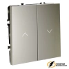 Выключатель жалюзи Voltum S70 шелк VLS020703