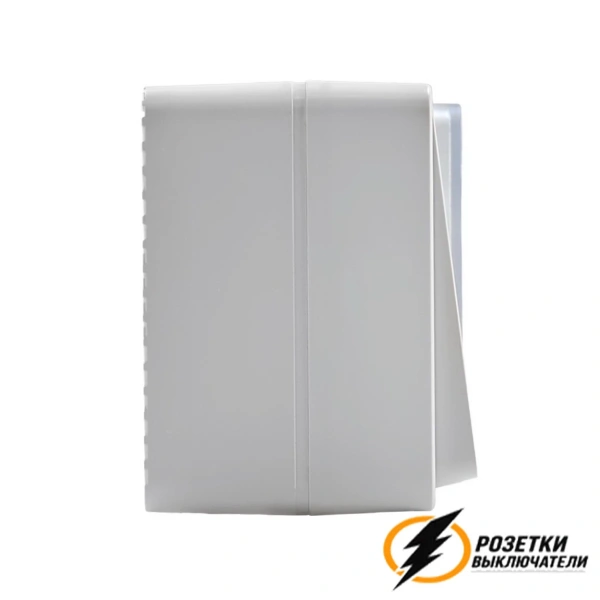 Розетка с выключателем одноклавишеым накладная ip54 16/10а 250в AtlasDesign Profi белая