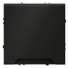 Розетка с крышкой ip40 16а 250в Voltum S70 черный VLS040307