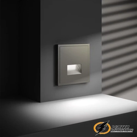 Подсветка ступенек Voltum S70 шелк. VLS070603