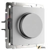 Диммер Triac, LED 5-170Вт, 510Вт Werkel серебряный матовый