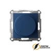 Диммер поворотно-нажимной 10-400Вт, LED 3-150Вт AtlasDesign аквамарин
