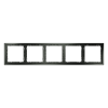 Рамка 5 местная Voltum S70 титан VLS100505