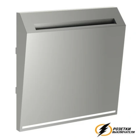 Накладка карточного выключателя Voltum S70 сталь VLS002604
